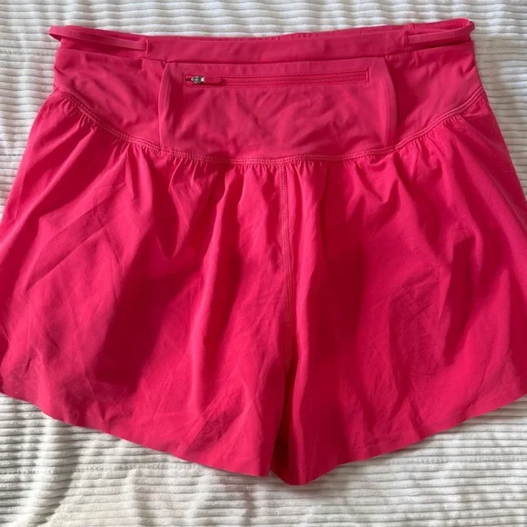 lululemon athletica nulux road to trail sonic pink shorts size 12 - Picture 6 of 8
